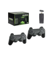4k Game Stick Oyun Konsolu 2.4g Kablosuz Çift Kol Nostaljik Oyunlar