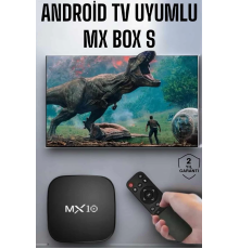 4K TV Uyumlu HD Çözünürlüklü Mx Box S 8 GB