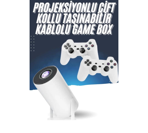 4K Wireless Çift Kollu Kumandalı Oyun Projeksiyonu Retro Video Oyunu 4K Wireless Çift Kollu Kumandalı Oyun Projeksiyonu Retro Video Oyunu