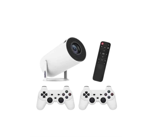 4K Wireless Çift Kollu Kumandalı Oyun Projeksiyonu Retro Video Oyunu 4K Wireless Çift Kollu Kumandalı Oyun Projeksiyonu Retro Video Oyunu