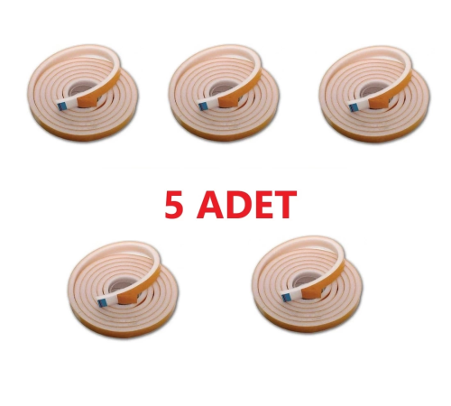 5 Adet 3 Metre Yapışkanlı Kapı Bandı Isı Yalıtım Süngeri 5 Adet 3 Metre Yapışkanlı Kapı Bandı Isı Yalıtım Süngeri