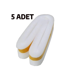 5 Adet Yapışkanlı Kapı Altı (eşik) Bandı Isı Yalıtım Süngeri 90 Cm