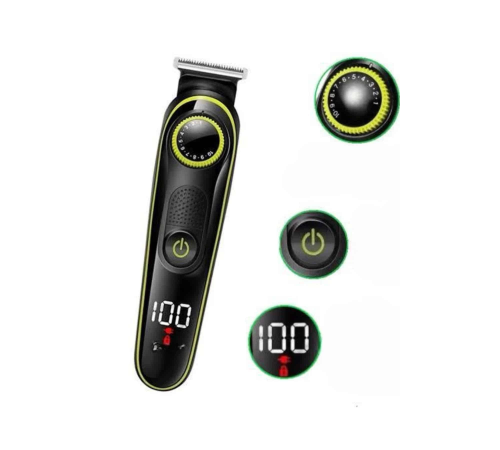 5 Başlıklı Şarjlı Tıraş Makinesi Led Ekran Saç Sakal Ense Tıraşına Uygun Bakım Seti 5 Başlıklı Şarjlı Tıraş Makinesi Led Ekran Saç Sakal Ense Tıraşına Uygun Bakım Seti
