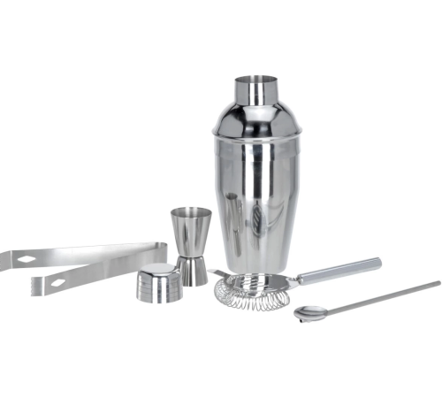5 Parça Kokteyl Hazırlama Seti 550 Ml 5 Parça Kokteyl Hazırlama Seti 550 Ml