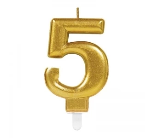5 Rakam Mum Gold Renk 5 Rakam Mum Gold Renk