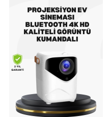 50 inç TV Deneyimli Projektör – Yakın Mesafede Geniş Görüntü