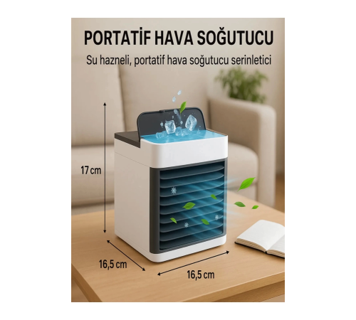 500 Ml Masa Üstü Mini Klima Soğutucu Hava Nemlendirici