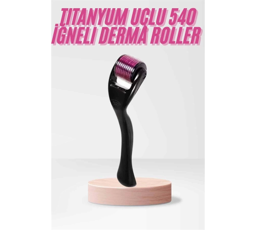 540 Iğneli Derma Roller 1Mm Titanyum Uçlu Saç Kaş Serum Kullanımına Uygun 540 Iğneli Derma Roller 1Mm Titanyum Uçlu Saç Kaş Serum Kullanımına Uygun