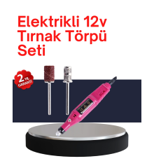 6 Uçlu Elektrikli Manikür Pedikür Seti