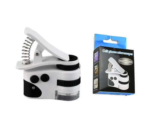 60x Mini Cep Telefonu Için Mandallı Mikroskop Uv Ledli Büyüteç Model Al2431 60x Mini Cep Telefonu Için Mandallı Mikroskop Uv Ledli Büyüteç Model Al2431