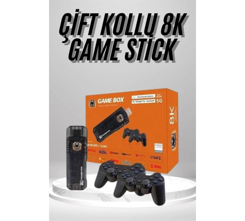8K Ultra HD Game Box 36500 Oyunlu Game Stick Oyun Konsolu 8K Ultra HD Game Box 36500 Oyunlu Game Stick Oyun Konsolu