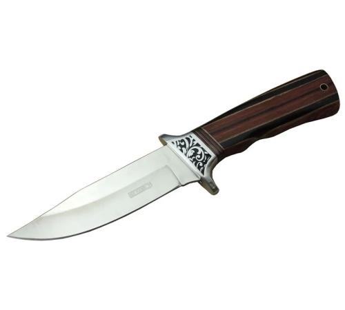 A058-1 Kamp Bıçağı 26,5 Cm - Ahşap Sap, Kılıflı A058-1 Kamp Bıçağı 26,5 Cm - Ahşap Sap, Kılıflı