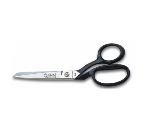 A4115-8 Tekstil / Yatık Regula Makası No: 8 İnç / 20,32 Cm - Nikel Kaplama, Siyah Saplı A4115-8 Tekstil / Yatık Regula Makası No: 8 İnç / 20,32 Cm - Nikel Kaplama, Siyah Saplı