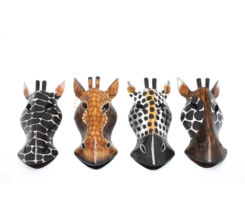 Ahşap Dua Asmalı 20 Cm Zebra Maske 3galıleo-4