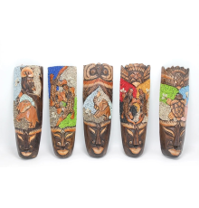Ahşap Dua Asmalı Kumlu Mask 30 Cm 3galıleo-8