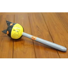 Ahşap Kedili Batman Marakas Tekli Polos:25