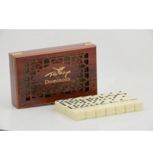 Ahşap Kutulu Domino Oyunu Alk2268