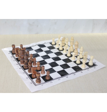 Ahşap Satranç Taşı 8 Cm Alk4018