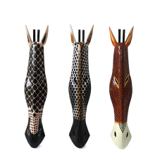 Ahşap Zebra Mask 1 Metre.