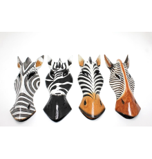 Ahşap Zebra Mask 30 Cm 3galıleo-3