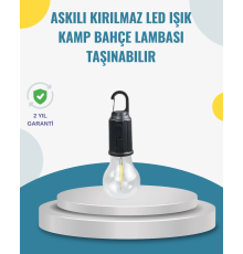 Akıllı Sensörlü USB Şarjlı Kamp Lambası