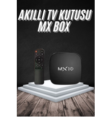 Akıllı TV kutusu Mx Box Android 7.1 TV kutusu 2.4G Wifi