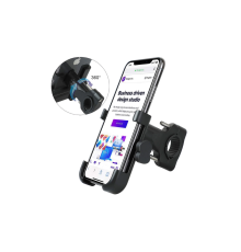 Alüminyum Gövdeli Metal Gidon Bağlantılı Motosiklet Telefon Tutucu 7 İnç Xl