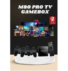 Android Tv Box 2.4g 10k Ultra Hd 2gb Ram 64gb Hafıza 10000 Retro Oyunlu Konsol Game Stick M8 Pro