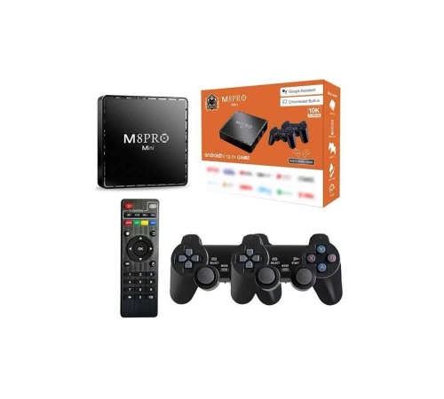 Android Tv Box 2.4g 10k Ultra Hd 2gb Ram 64gb Hafıza 10000 Retro Oyunlu Konsol Game Stick M8 Pro Android Tv Box 2.4g 10k Ultra Hd 2gb Ram 64gb Hafıza 10000 Retro Oyunlu Konsol Game Stick M8 Pro