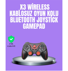 Android Uyumlu Gamepad X3 Game Stick Oyun Kolu Bluetooth Bağlantılı
