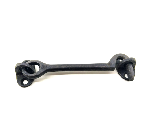 Antika Tarz Dekoratif Pirinç  Çengeli - 13cm, Oksit