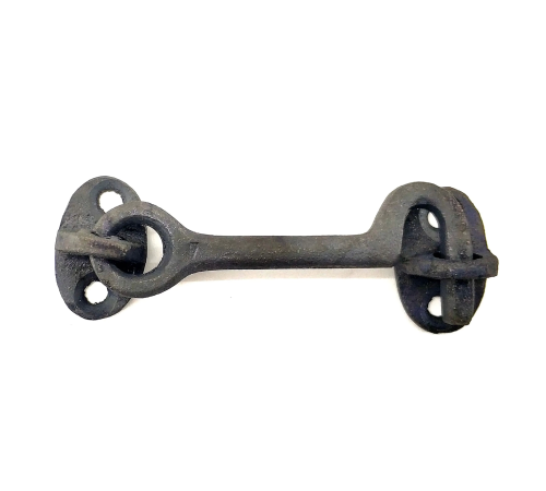 Antika Tarz Dekoratif Pirinç  Çengeli - 8,5cm, Oksit