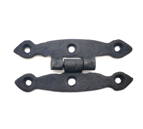 Antika Tarz Dekoratif Pirinç Dar Menteşe - 75x39 Mm, Oksit Antika Tarz Dekoratif Pirinç Dar Menteşe - 75x39 Mm, Oksit
