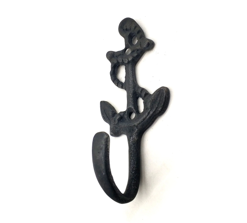 Antika Tarz Dekoratif Pirinç Halatlı, Çapa, Denizci, Gemici Askı - 95x42mm, Oksit Antika Tarz Dekoratif Pirinç Halatlı, Çapa, Denizci, Gemici Askı - 95x42mm, Oksit