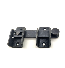 Antika Tarz Dekoratif Pirinç Kapı Mandalı - 57x115 Mm, Oksit