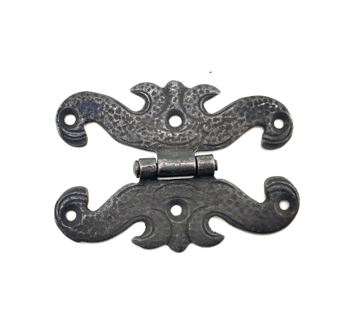 Antika Tarz Dekoratif Pirinç Kelebek Menteşe - 63x45 Mm, Oksit Antika Tarz Dekoratif Pirinç Kelebek Menteşe - 63x45 Mm, Oksit