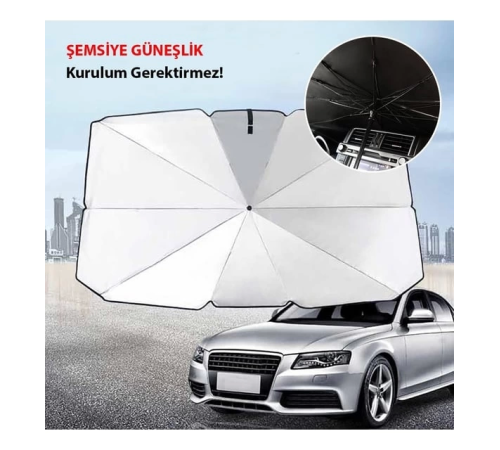 Araba Güneş Gölge Koruyucu Şemsiye Oto Ön Cam Güneşlik(145cm*79cm) Araba Güneş Gölge Koruyucu Şemsiye Oto Ön Cam Güneşlik(145cm*79cm)