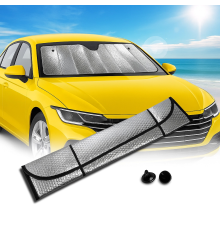 Araç Ön Cam Güneş Koruma Isı Önleyici Katlanabilir Model Fiat Egea Honda Civic Ford Focus Dacia Duster