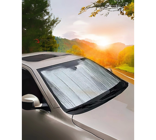 Araç Ön Cam Güneşlik Katlanabilir UV Koruma Ford Focus Renault Megane Skoda Superb Honda Civic