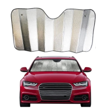 Araç Ön Cam Katlanabilir Güneşlik UV ve Isı Koruma Renault Megane Fiat Egea Hyundai i20 Opel Astra