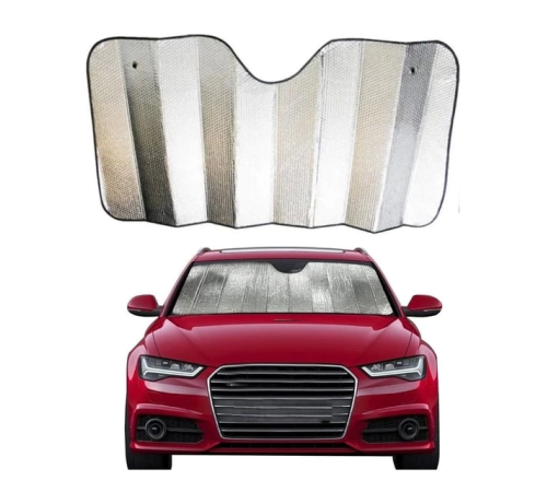 Araç Ön Cam Katlanabilir Güneşlik UV ve Isı Koruma Renault Megane Fiat Egea Hyundai i20 Opel Astra