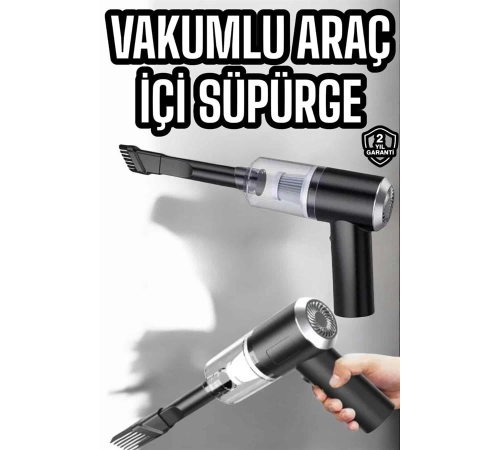 Araç İçi Süpürge Filtreli Şarjlı Süpürge Vakumlu Yıkanabilir Araç İçi Süpürge Filtreli Şarjlı Süpürge Vakumlu Yıkanabilir