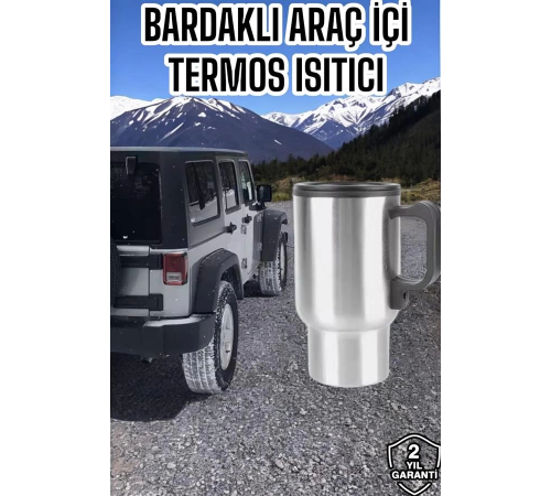 Araç İçi Termos 12 Watt Isıtıcı Uzun Süre Sıcak Tutabilen