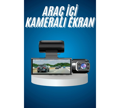 Araç Kamerası Dönebilen HD Kaliteli Video ve Fotoğraf Kaydedici