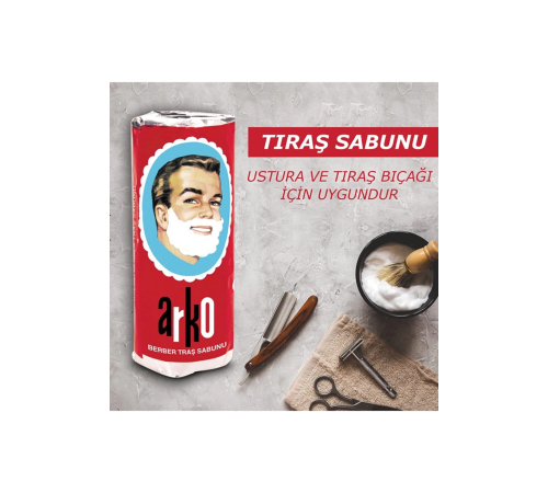 Arko 12'li Tıraş Sabunu 12x75 Gr Arko 12'li Tıraş Sabunu 12x75 Gr