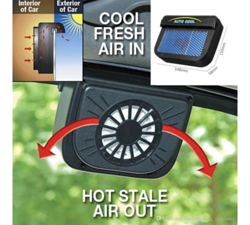 Auto Cool Güneş Enerjisiyle Çalışan Araç İçi Soğutucu