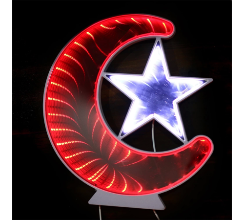 Ay Yıldız Işık Pano Türk Bayrağı Bigem Bm-079
