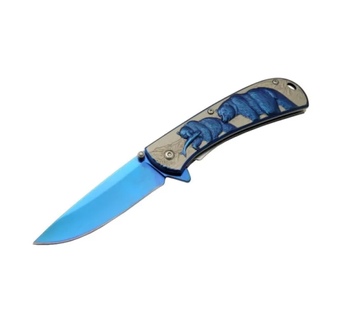Ayı Yst5953bl Çakı Mavi Çift 20 Cm