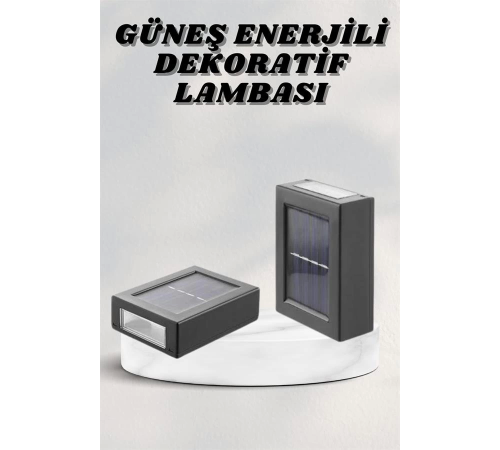 Bahçe Aydınlatması Solar Güneş Enerjili Dekoratik Led Işıklı Lamba