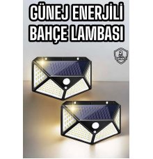 Bahçe Havuz Güneş Enerjili Solar Işıklandırma Sensörlü Bahçe Aydınlatma